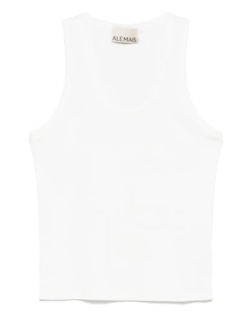 ALEMAIS Josette Tanktop - Weiß Weiß
