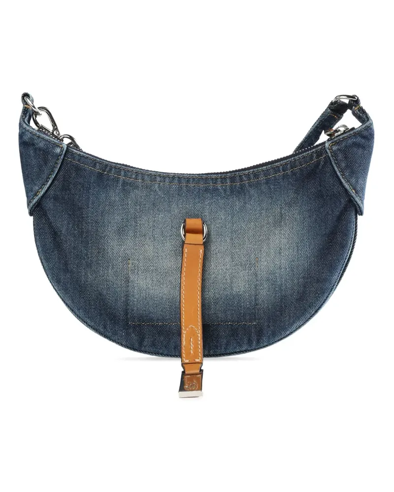 Ralph Lauren mini Polo ID shoulder bag - Blau Blau