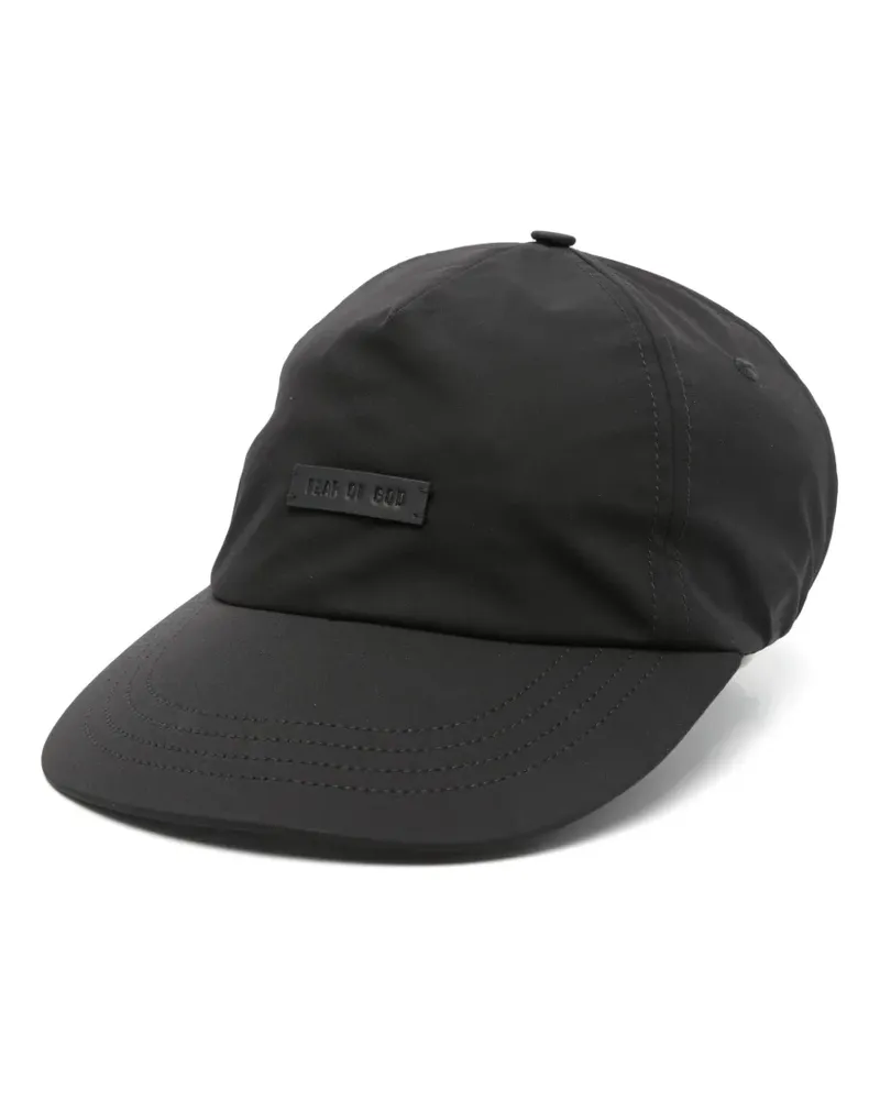 Fear of God Baseballkappe mit Logo-Patch - Schwarz Schwarz