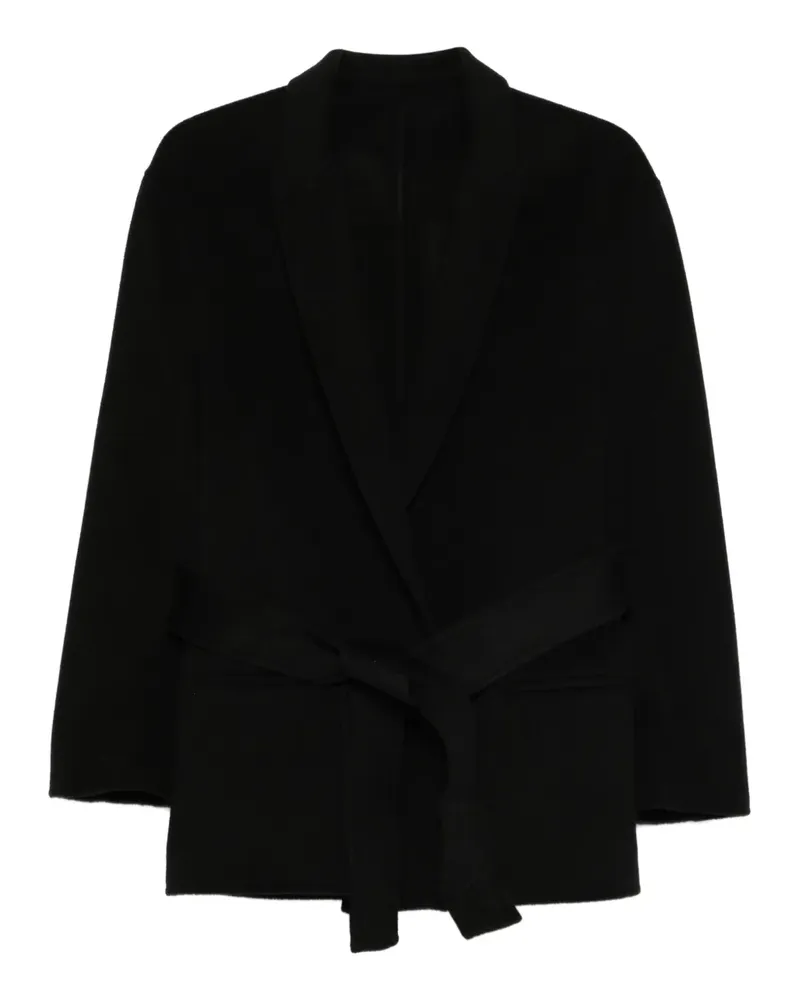 Alberta Ferretti belted blazer - Schwarz Schwarz