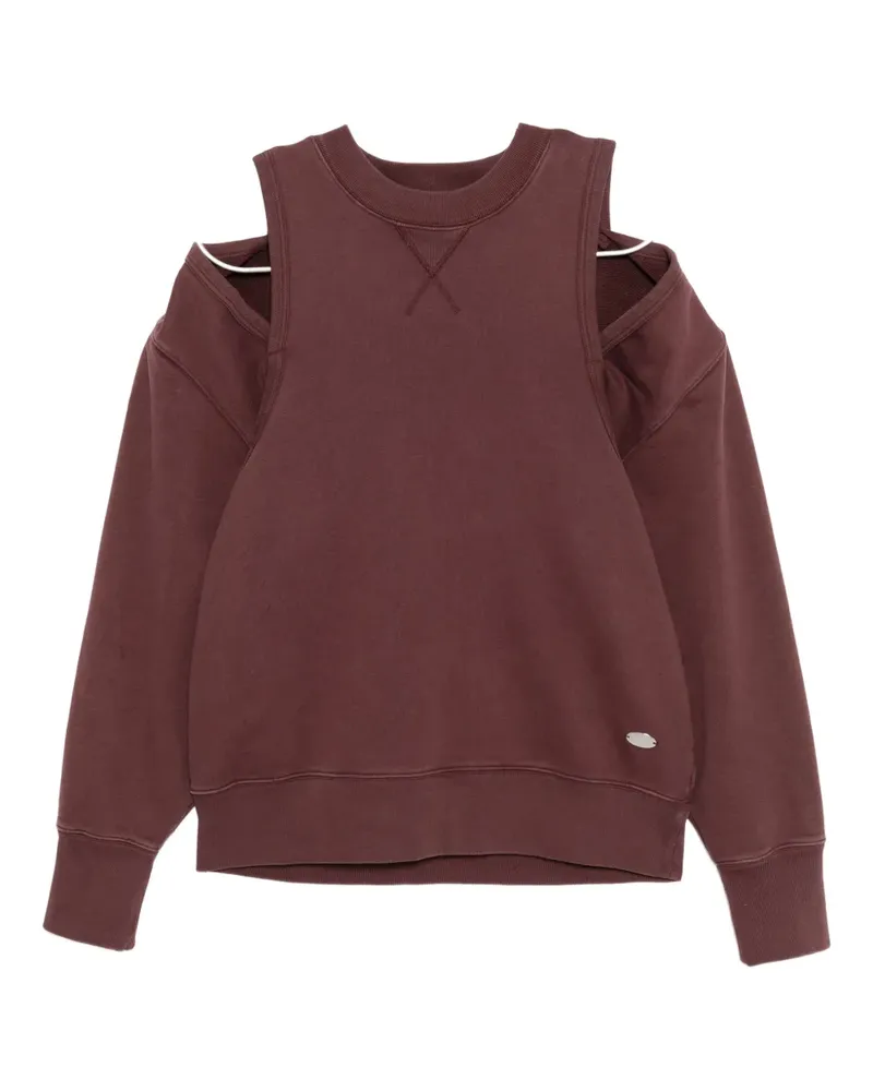 Jean Paul Gaultier cut-out sweatshirt - Blau Blau