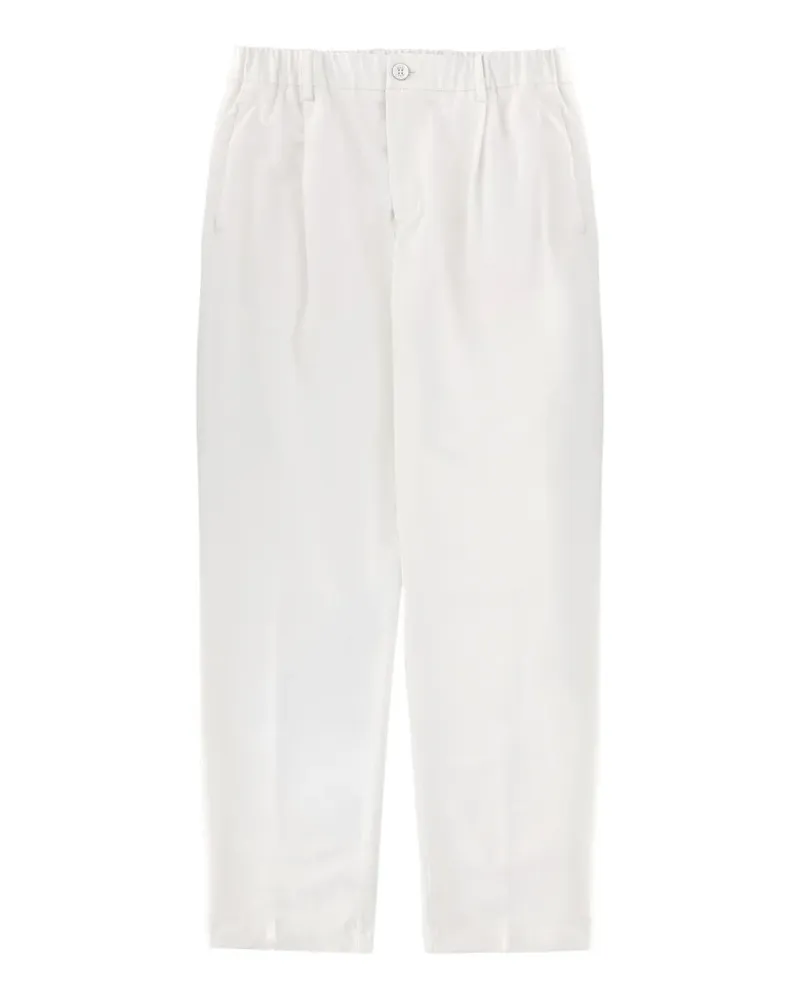 Herno Plissierte Hose - Weiß Weiß