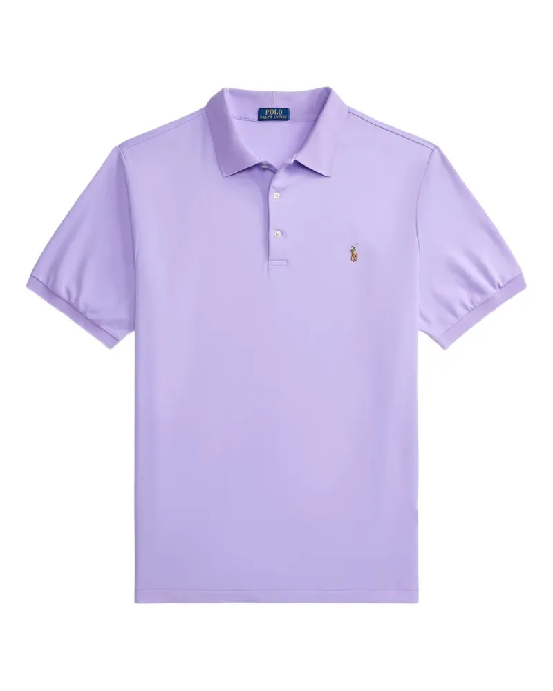 Ralph Lauren Poloshirt mit Logo-Stickerei - Violett Violett