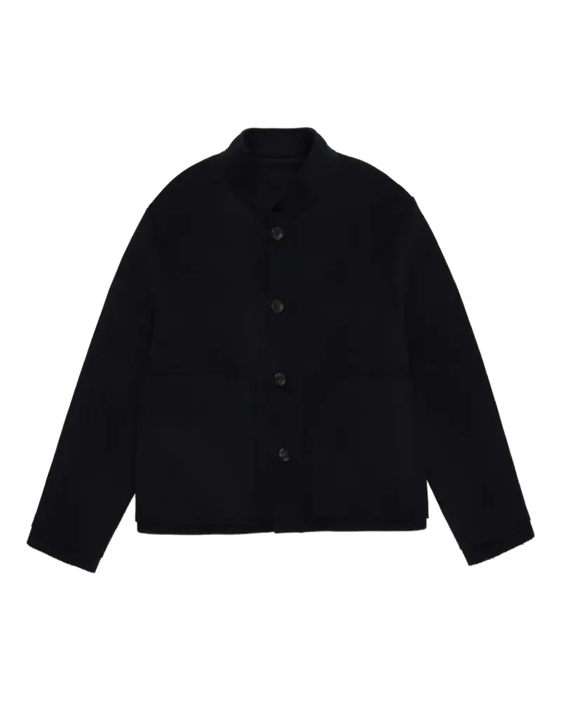 Fortela Miller Jacke mit aufgesetzten Taschen - Schwarz Schwarz