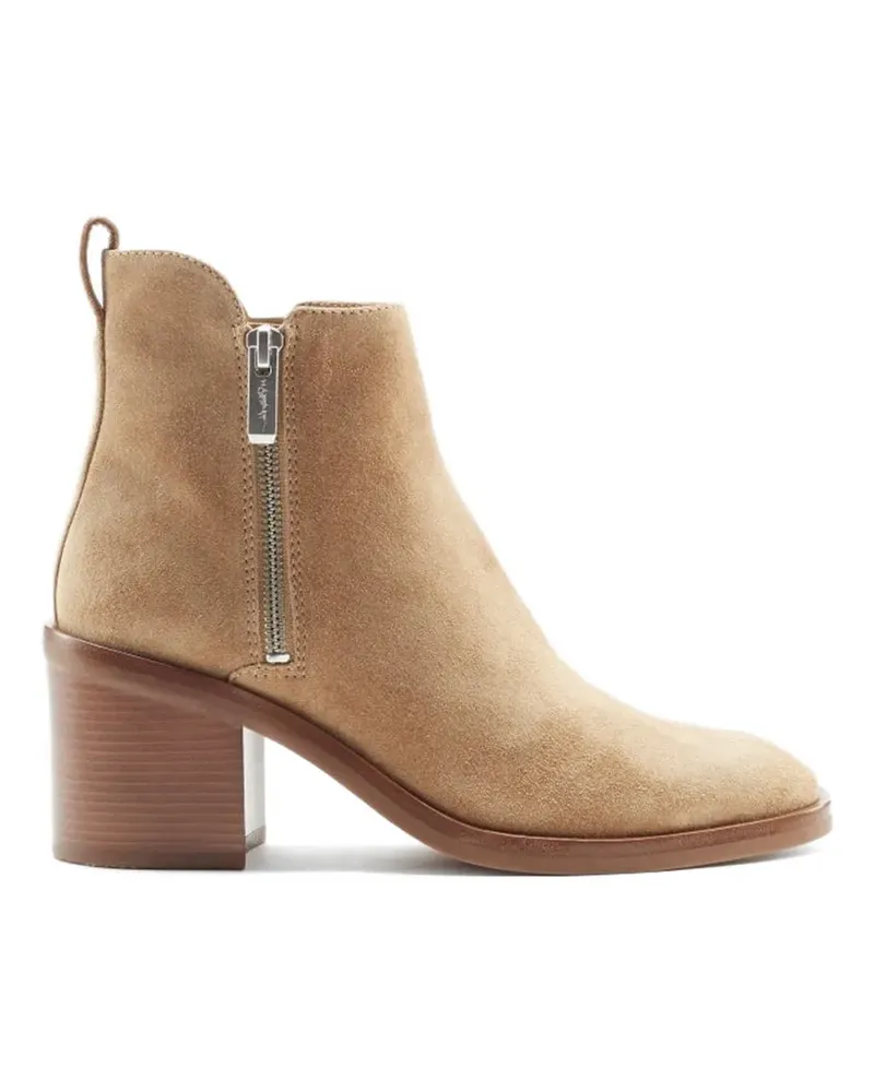 3.1 phillip lim Alexa zip boots - Nude Nude