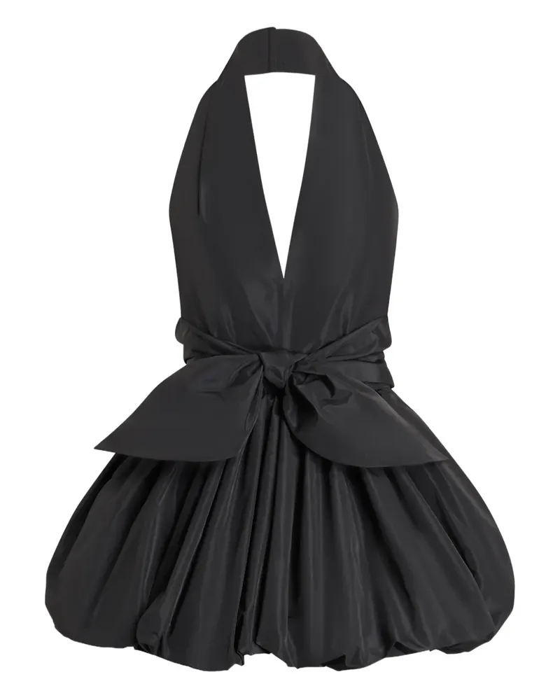 Patou Minikleid mit Knotendetail - Schwarz Schwarz