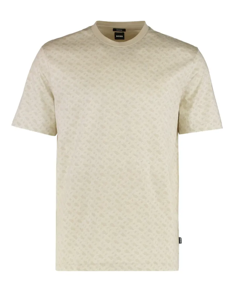 HUGO BOSS T-Shirt mit Logo-Print - Nude Nude