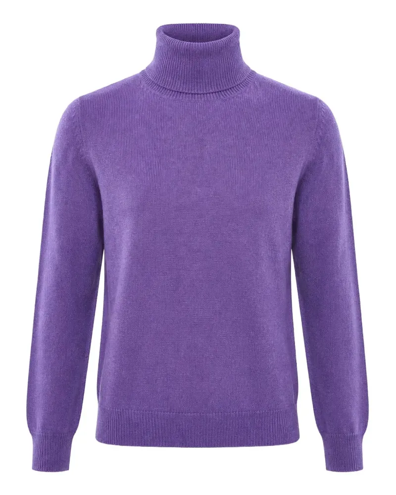 Malo roll-neck cashmere sweater - Violett Violett