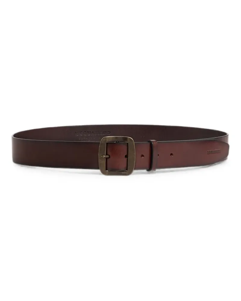 Dsquared2 Ledergürtel mit Logo-Prägung - Braun Braun
