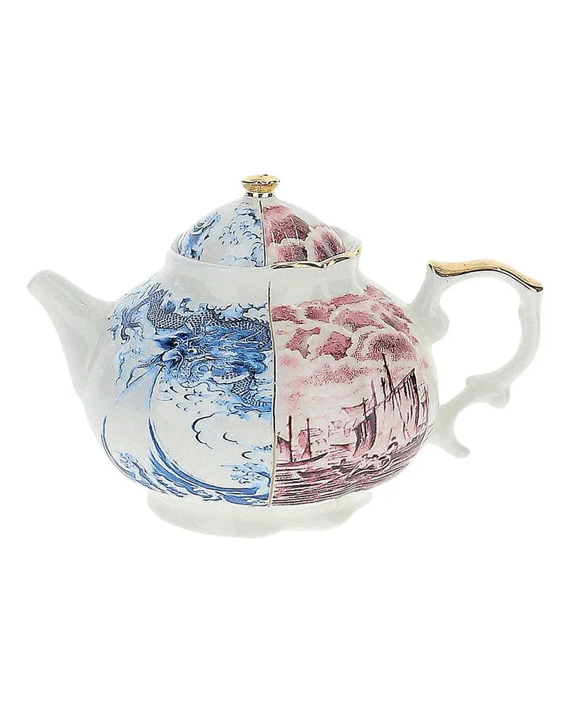 Seletti Hybrid Smeraldina' Teekanne - Weiß Weiß