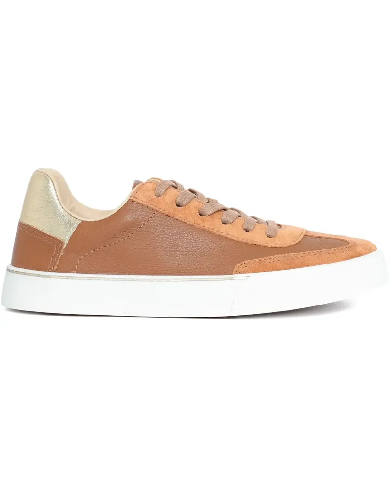Sarah Chofakian Sneakers mit Wildledereinsätzen - Braun Braun