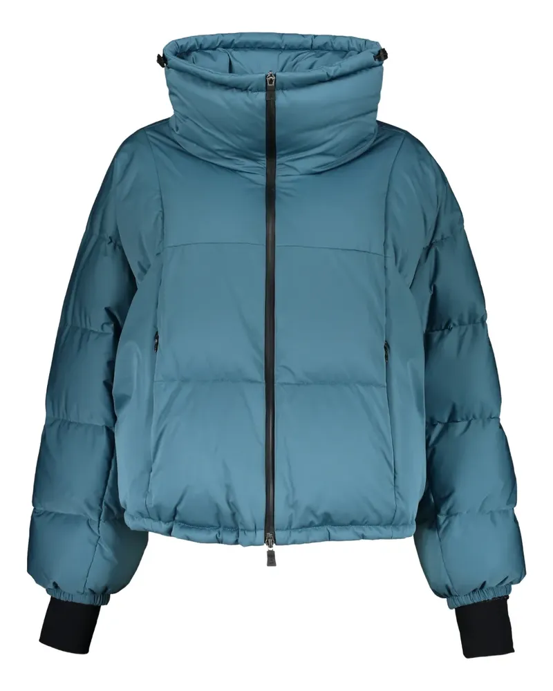 Herno Kapuzenjacke mit Reißverschluss - Blau Blau