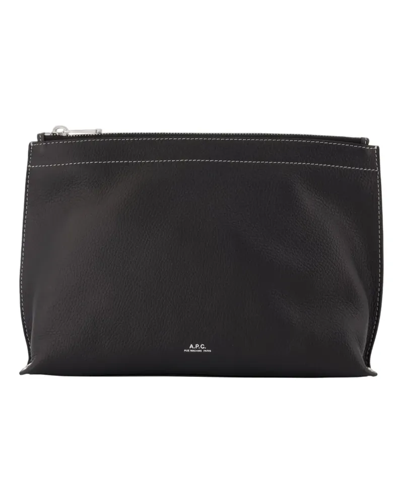 A.P.C. Neige Clou Kosmetiktasche - Schwarz Schwarz