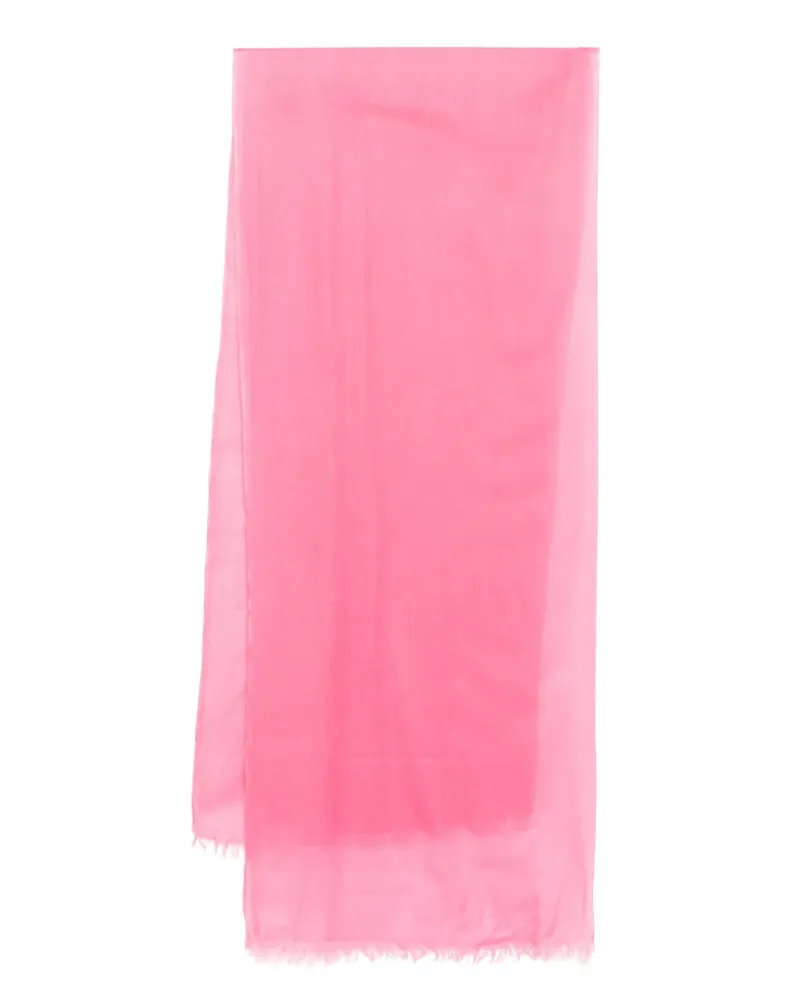 N.Peal Schal aus ultrafeinem Pashmina - Rosa Rosa