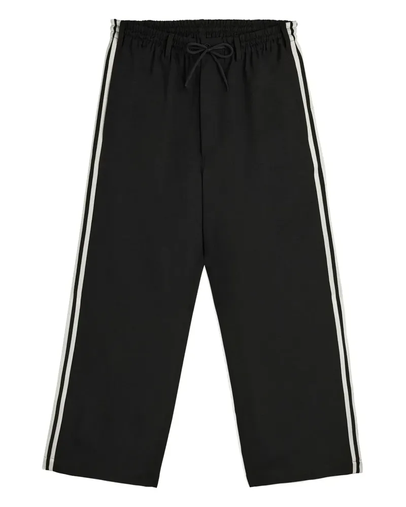 Y-3 Jogginghose mit weitem Bein - Schwarz Schwarz