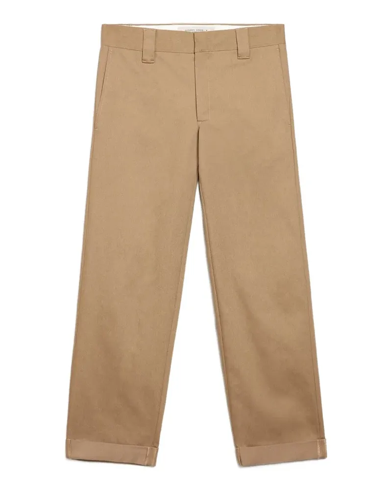 Golden Goose Gerade Cropped-Chino - Nude Nude