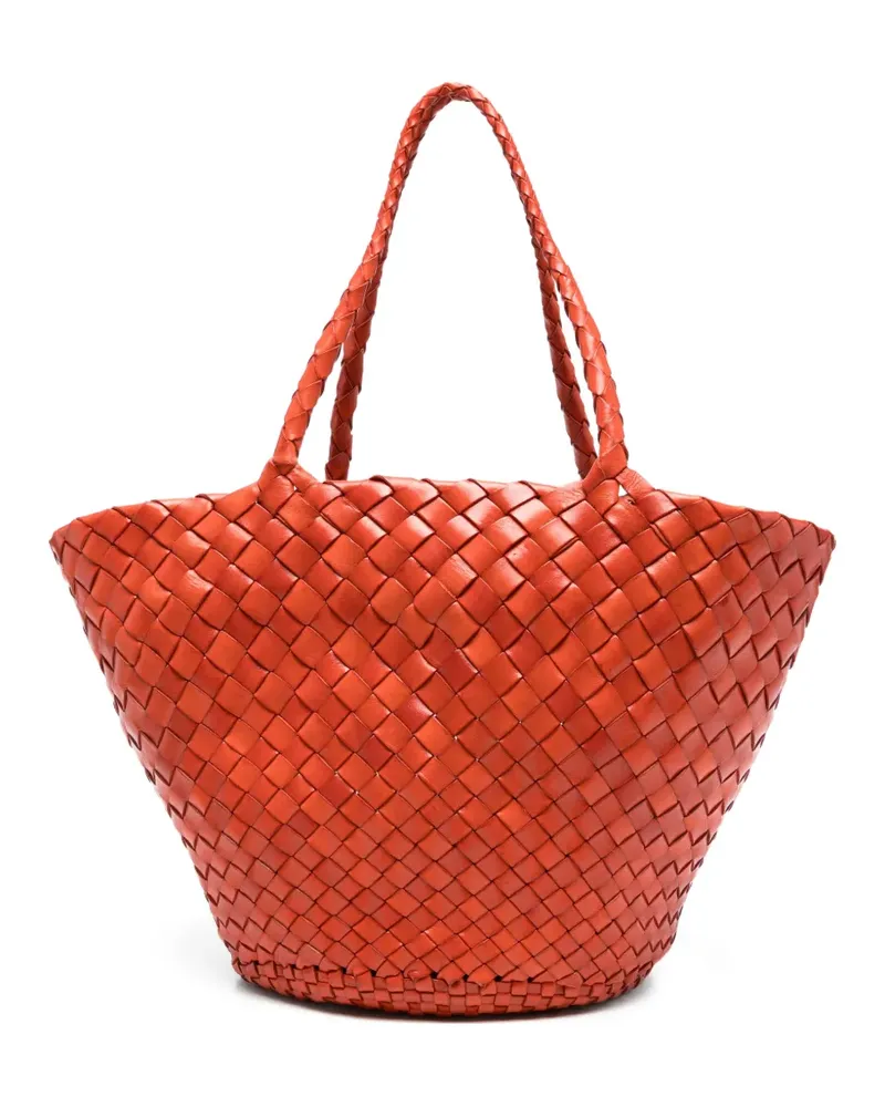Dragon Diffusion Gewebter Egola Shopper - Orange Orange