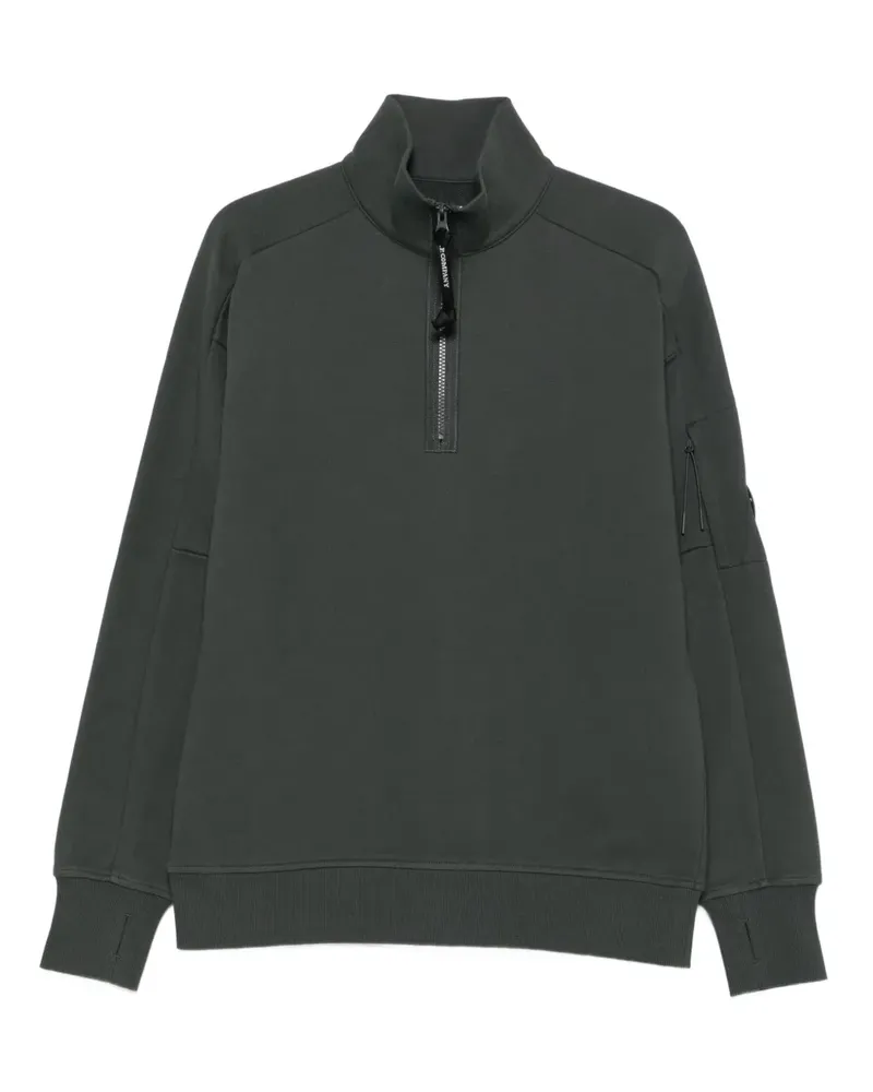 C.P. Company Sweatshirt mit Reißverschluss - Grün Grün