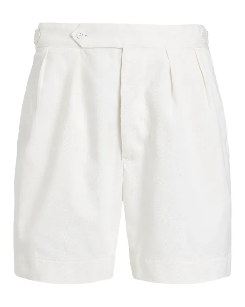 Ralph Lauren Shorts mit Bundfalten - Weiß Weiß