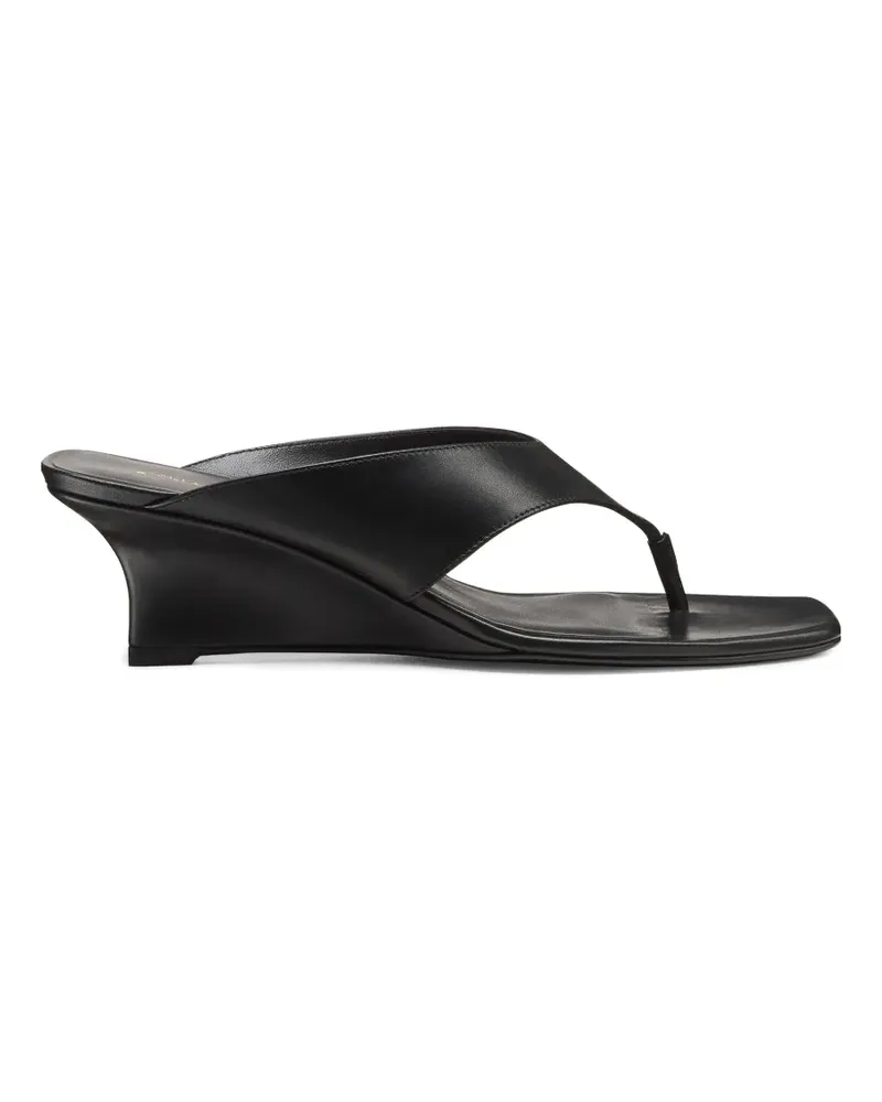 Stuart Weitzman Vinnie wedge sandals - Schwarz Schwarz