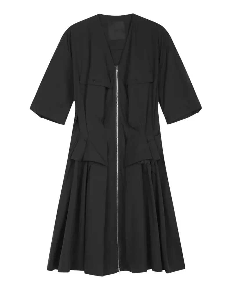 JNBY Minikleid mit drapiertem Bund - Schwarz Schwarz