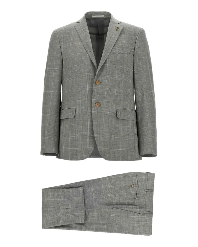Pal Zileri check-pattern suit - Grau Grau