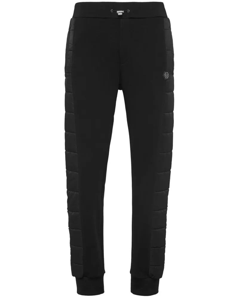 Philipp Plein Geknöpfte Jogginghose - Schwarz Schwarz