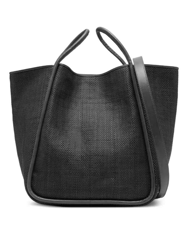 Dragon Diffusion Gewebter Ana Tote Bag - Schwarz Schwarz