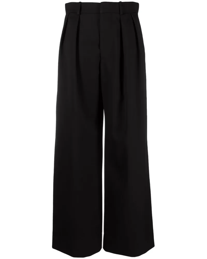WARDROBE.NYC Tief sitzende Hose - Schwarz Schwarz