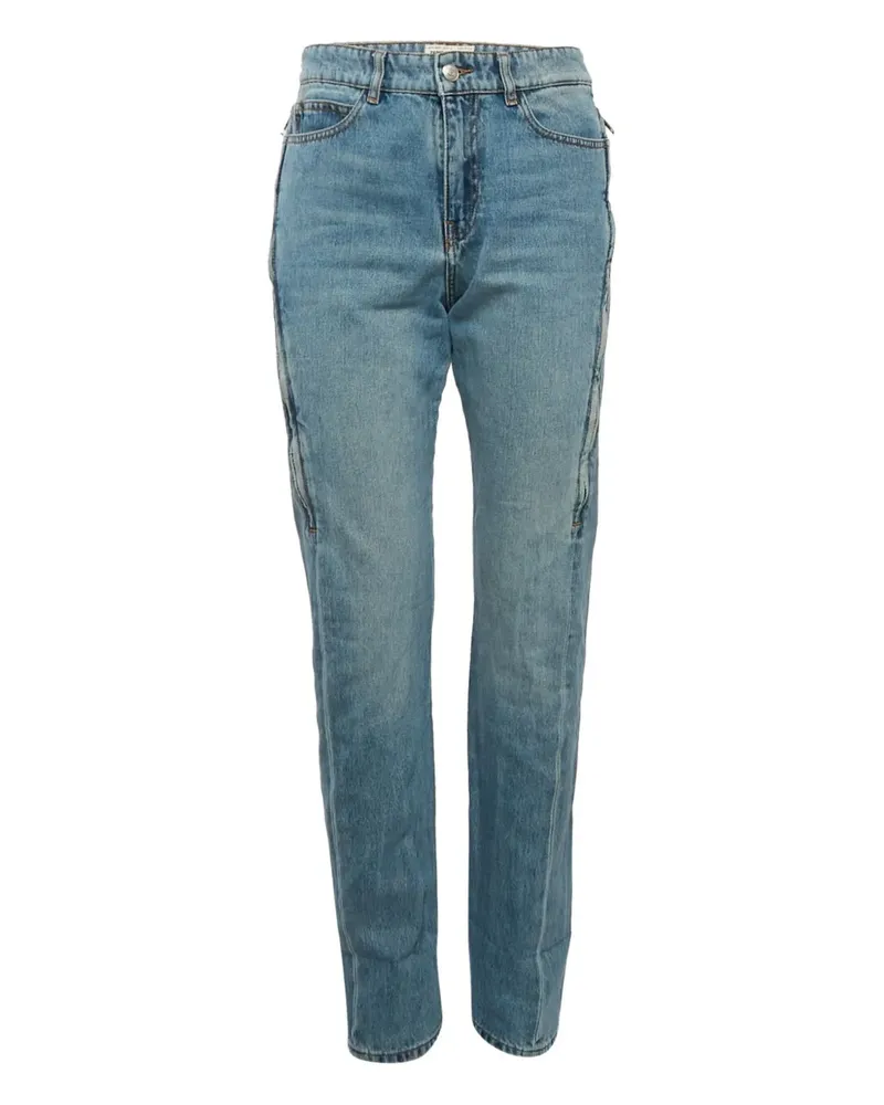 Zadig & Voltaire 2021 ausgeblichene Jeans - Blau Blau