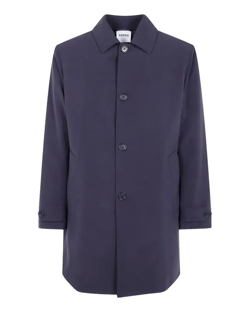 ASPESI buttoned coat - Blau Blau