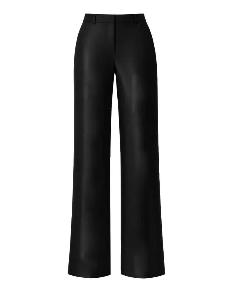 Gloria Coelho Gerade Hose - Schwarz Schwarz