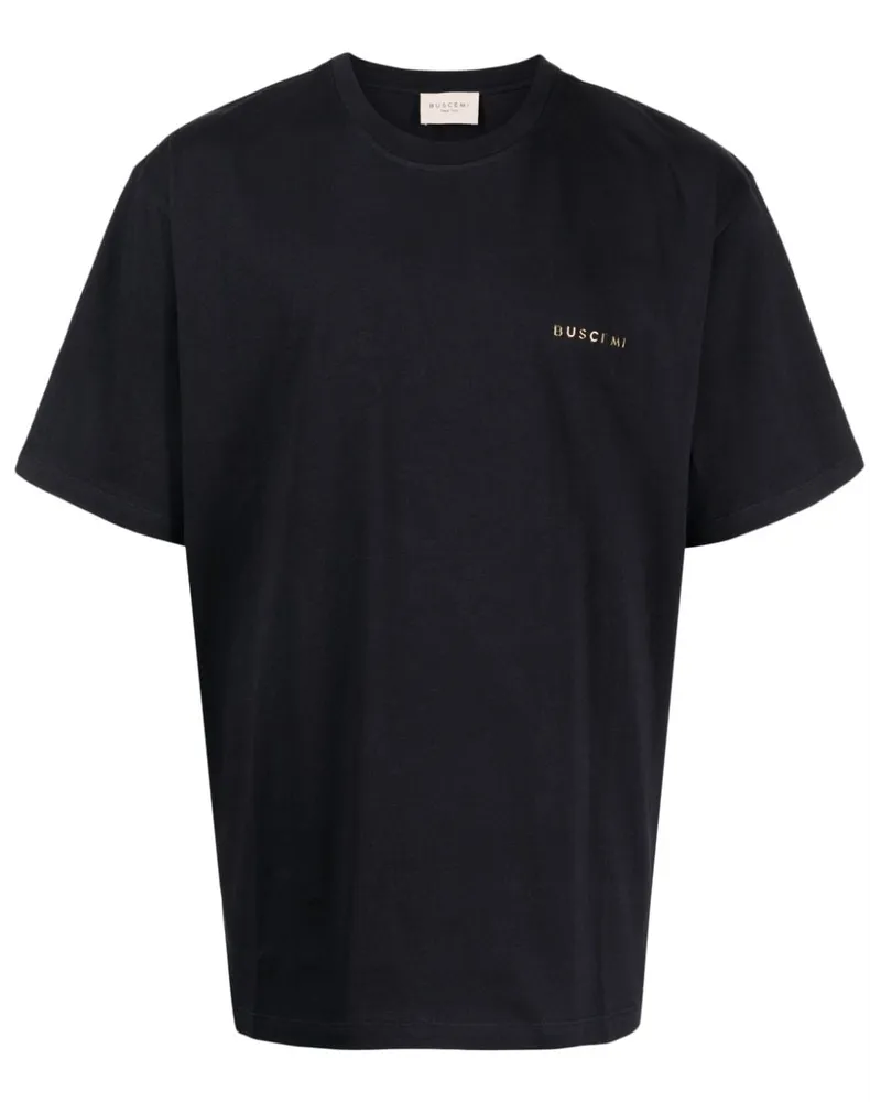 Buscemi T-Shirt mit Logo-Print Schwarz