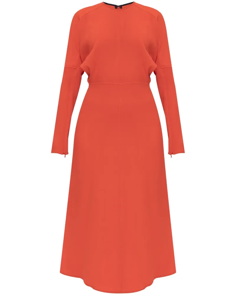 Victoria Beckham Kleid aus Wollgemisch - Orange Orange