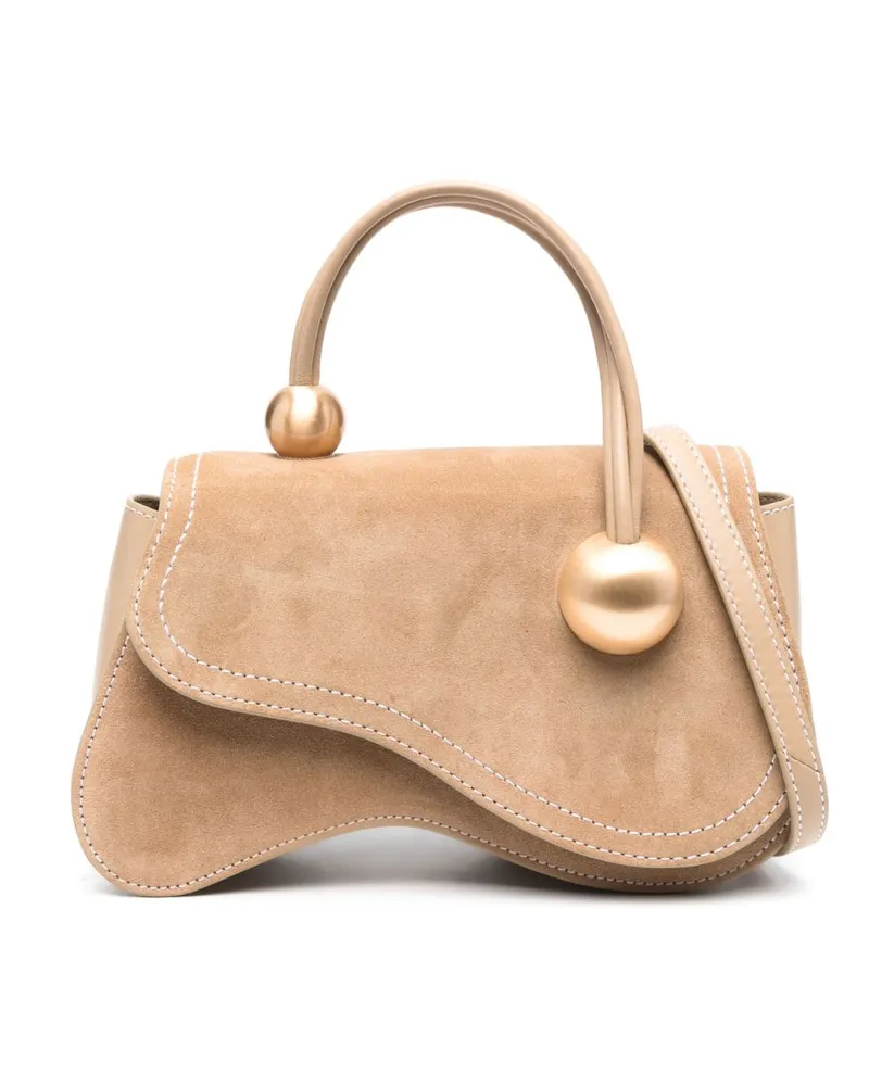 Cult Gaia Klassische Schultertasche - Nude Nude