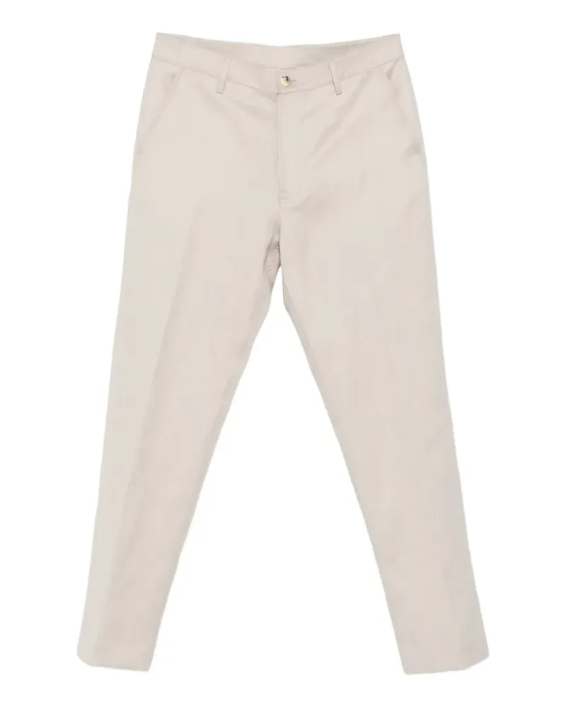 Canali button-fastening trousers - Nude Nude