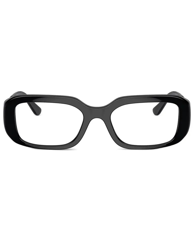 Vogue Brille mit eckigem Gestell - Schwarz Schwarz