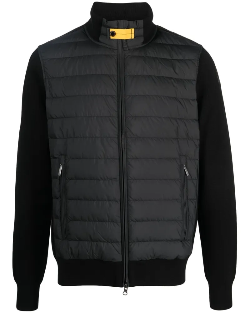Parajumpers Gefütterte Jacke mit Stehkragen - Schwarz Schwarz