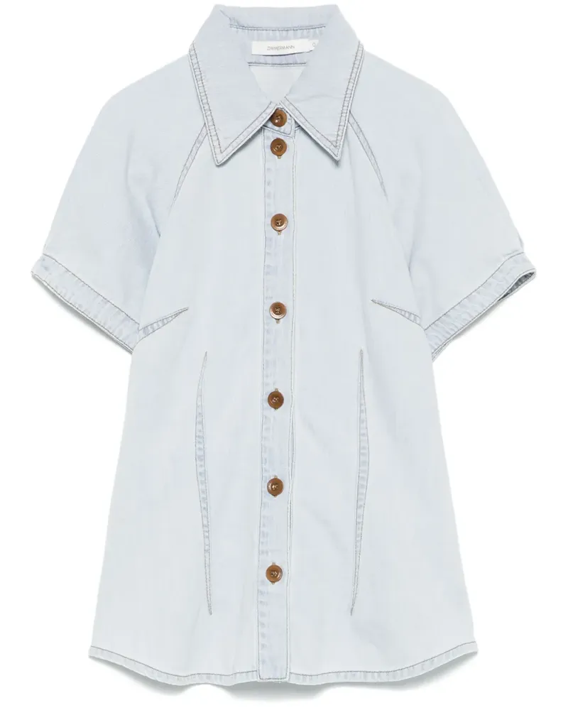Zimmermann Tallow Hemd - Blau Blau
