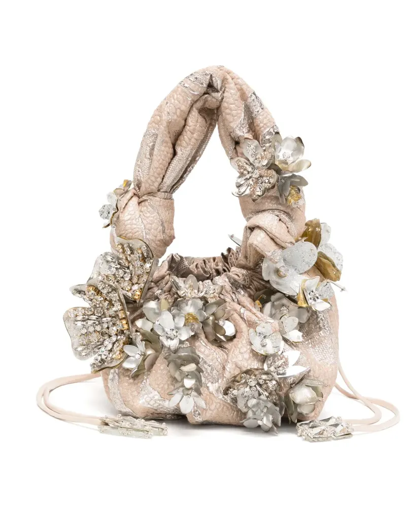 Biyan Verzierte Handtasche - Silber Silber