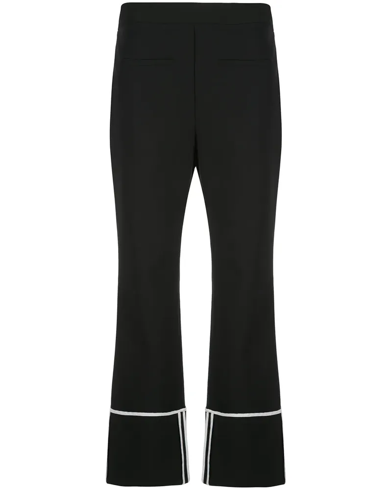 ELLERY Bembe' Hose mit Umschlag - Schwarz Schwarz