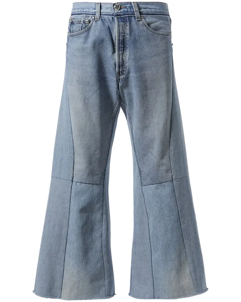 READYMADE Bootcut-Jeans mit Einsätzen - Blau Blau