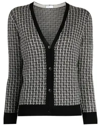 Rosetta Getty Klassischer Cardigan Schwarz