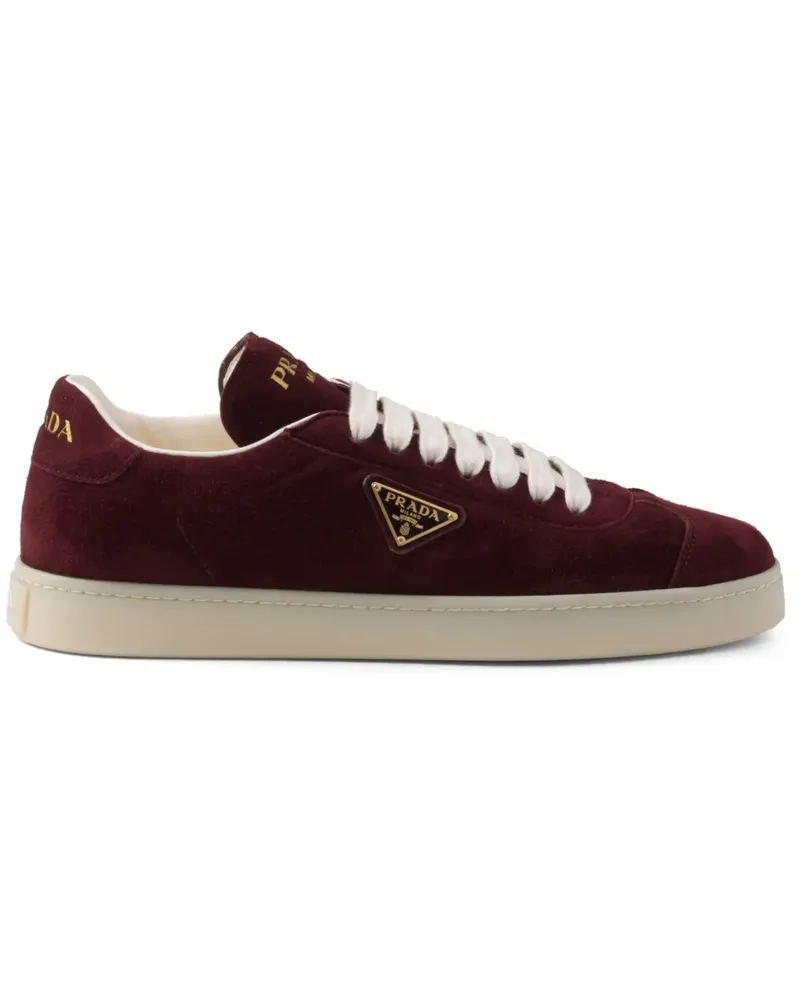 Prada Sneakers aus Wildleder - Rot Rot