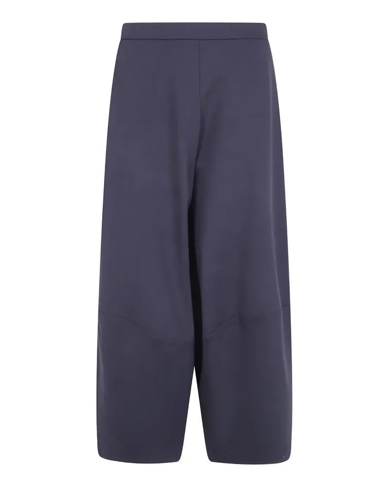 Pier Antonio Gaspari seam-detail wide-leg trousers - Blau Blau