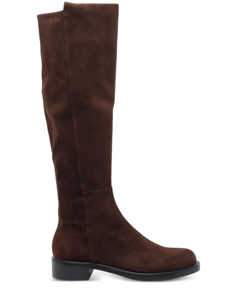 Stuart Weitzman Stiefel aus Wildleder - Braun Braun