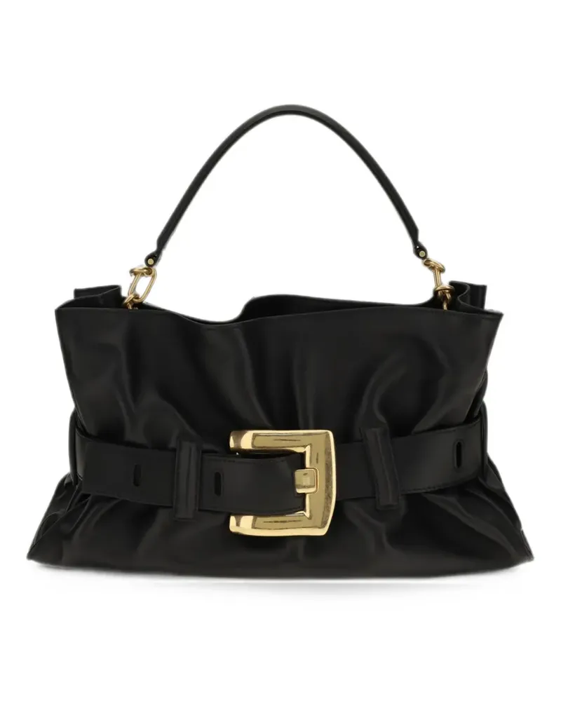 Balmain medium Anthem buckled shoulder bag - Schwarz Schwarz