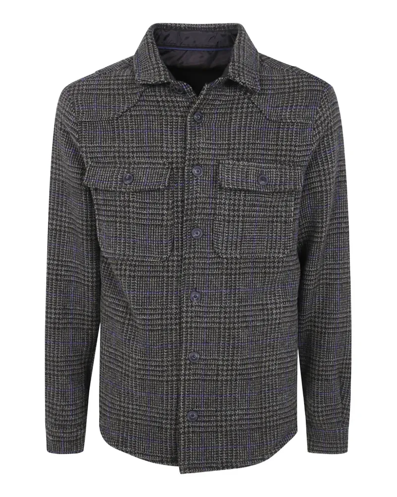 Tintoria Mattei check-pattern wool jacket - Grau Grau