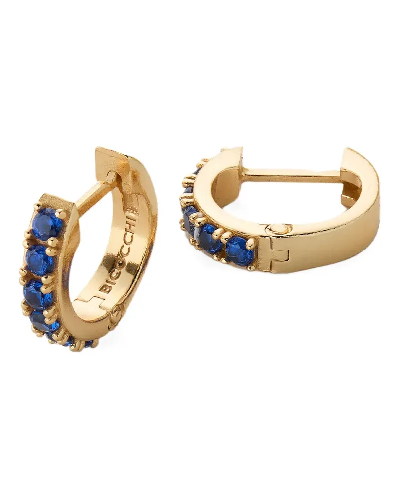 Emanuele Bicocchi embellished hoop earrings - Gold Gold