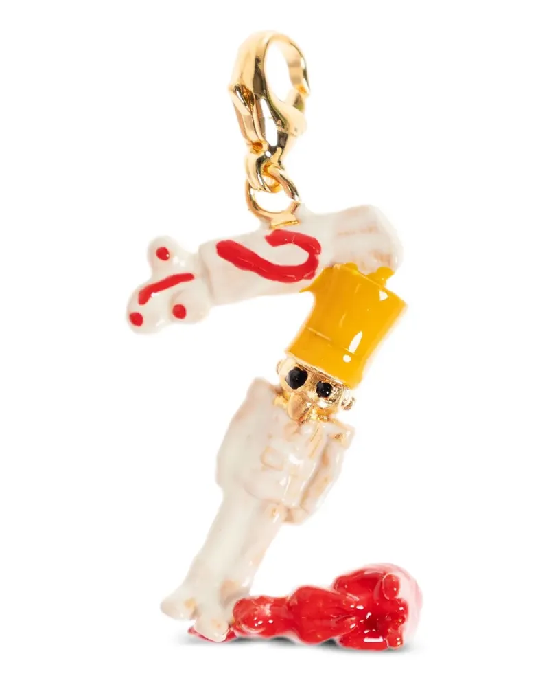 Marni Halskettenanhänger mit Nussknacker - Nude Nude